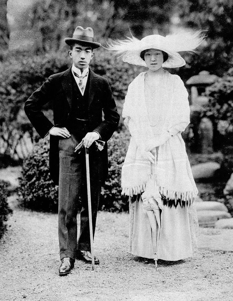 Emperor Hirohito and Empress Kojun