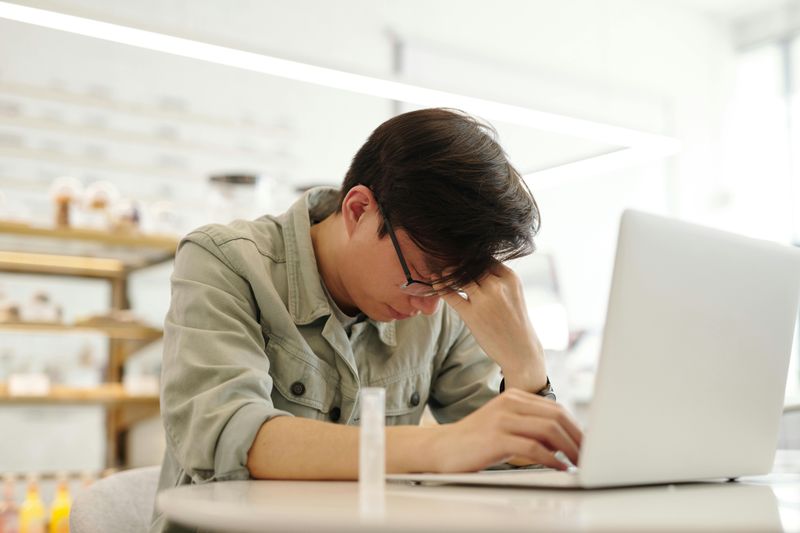 Stress levels fluctuate with work deadlines