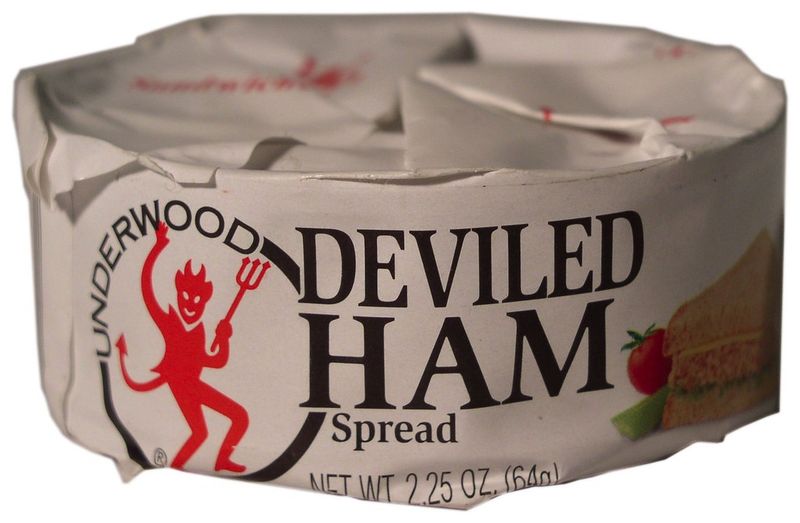 Canned meat spreads (potted meat/deviled ham)
