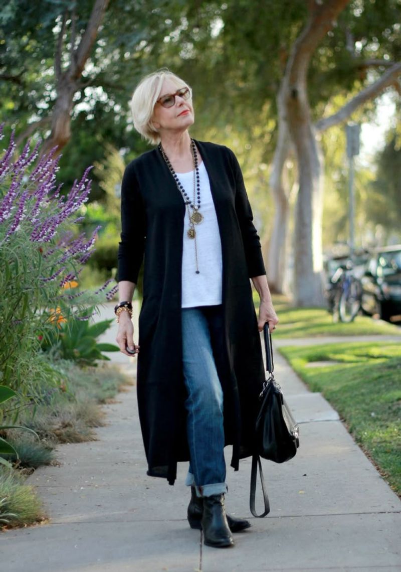 Stylish Longline Cardigan