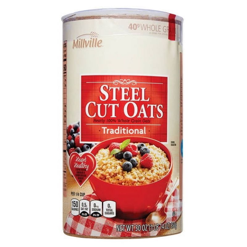 Millville Traditional Steel Cut Oats ($3.09)