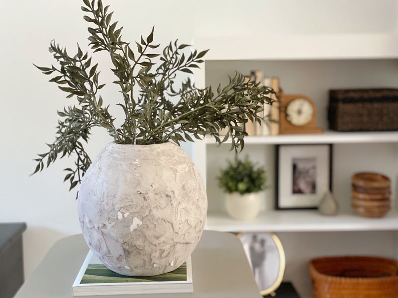 Create Stone-Effect Vases