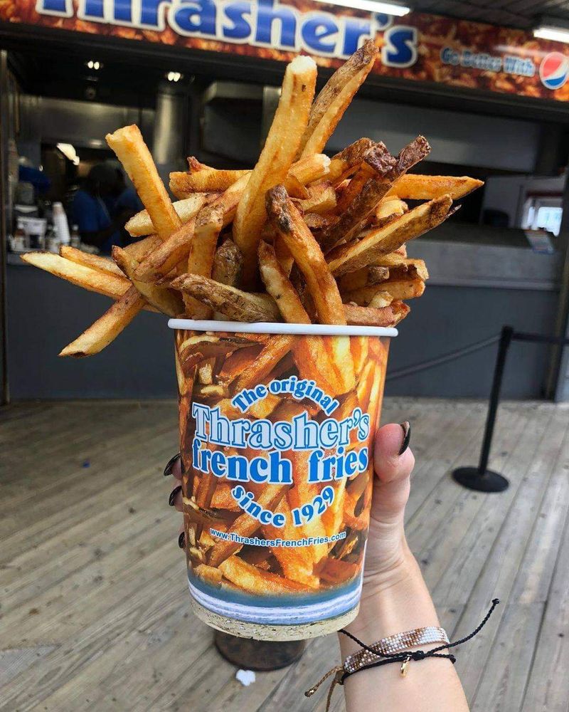 Boardwalk-style Fries in Paper Cups