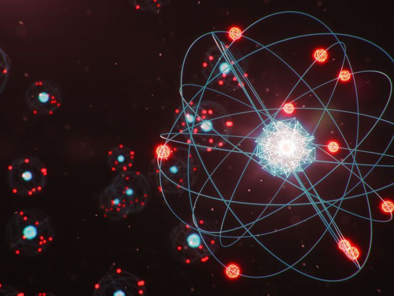 The atom is the smallest particle.
