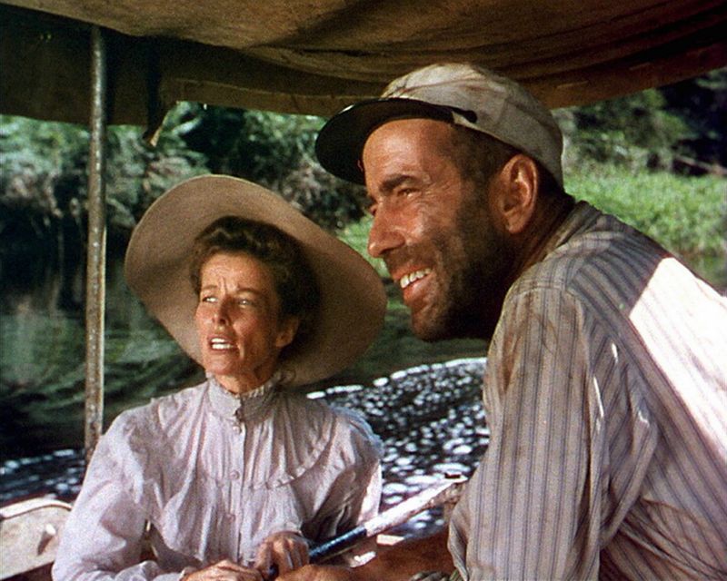 Humphrey Bogart as Charlie Allnut in The African Queen (1951)