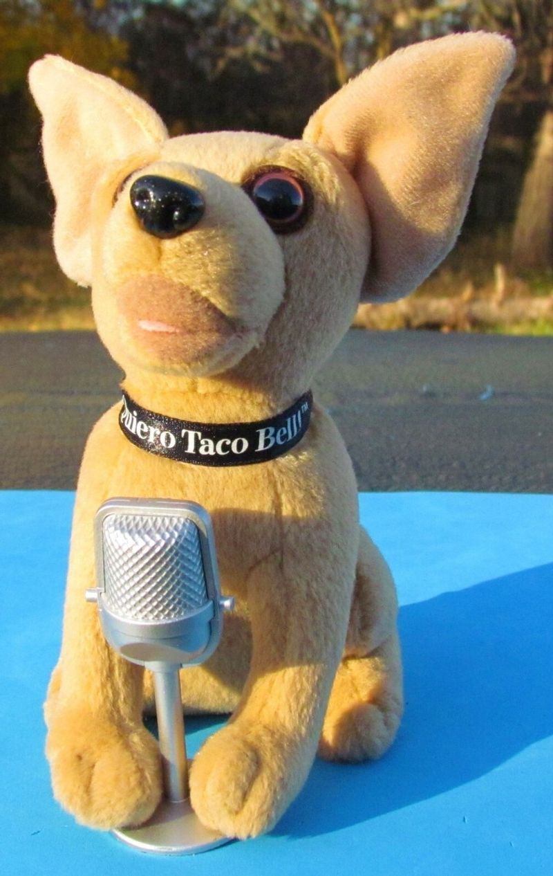 Taco Bell Talking Chihuahua Toys