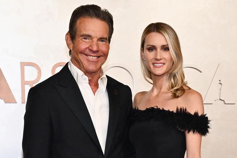Dennis Quaid (71) & Laura Savoie (31)
