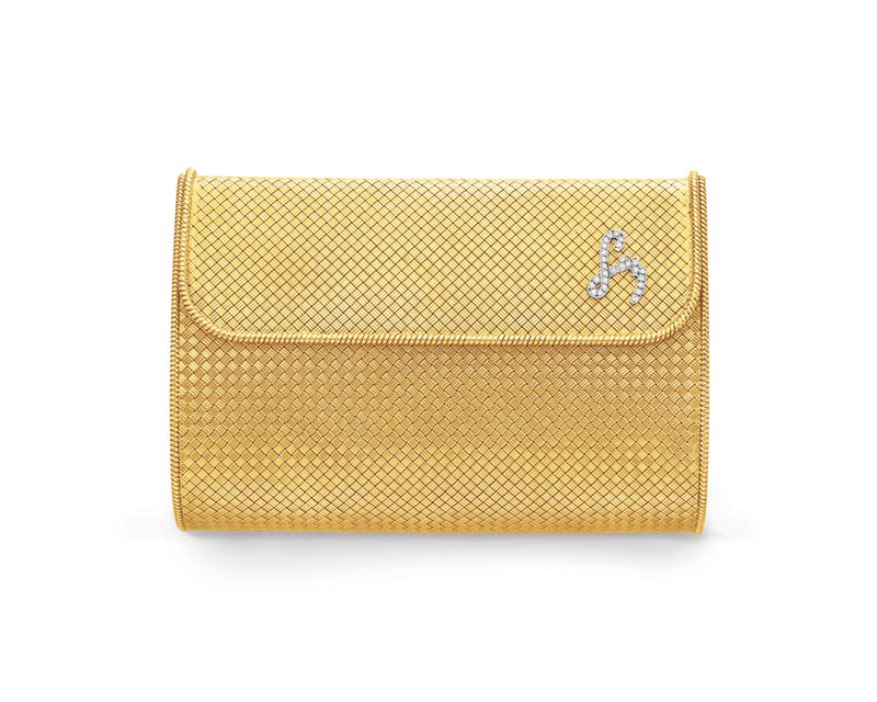 Elizabeth Taylor's Gold and Diamond Evening Bag
