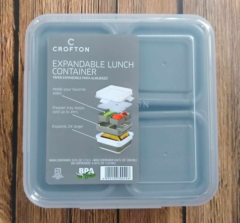Crofton Expandable Lunch or Salad Containers