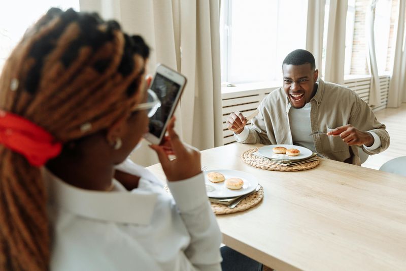 Using Phones During Meals Together