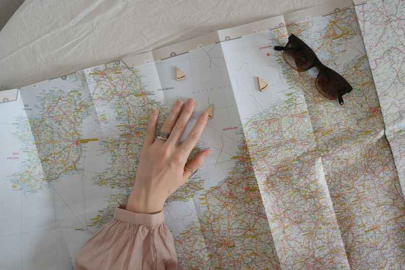 Using Paper Maps or MapQuest Printouts