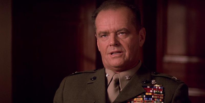 “You can’t handle the truth!” — A Few Good Men (1992)