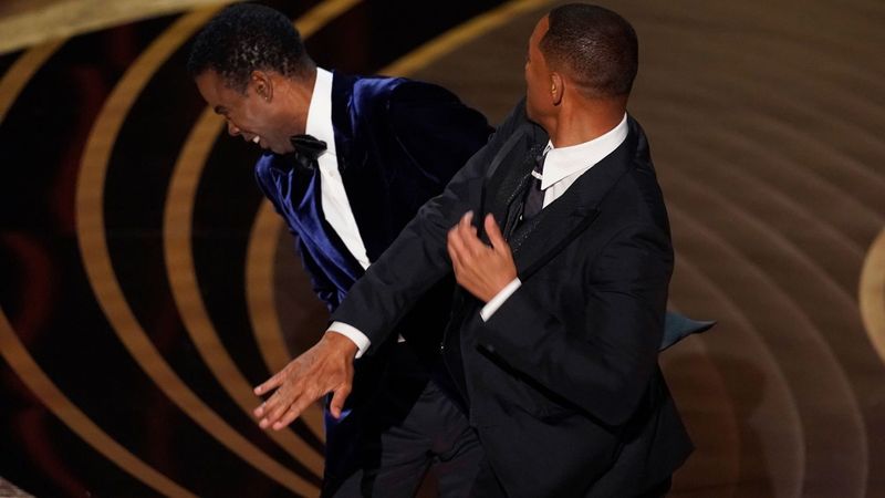Will Smith Slaps Chris Rock (2022 Oscars)