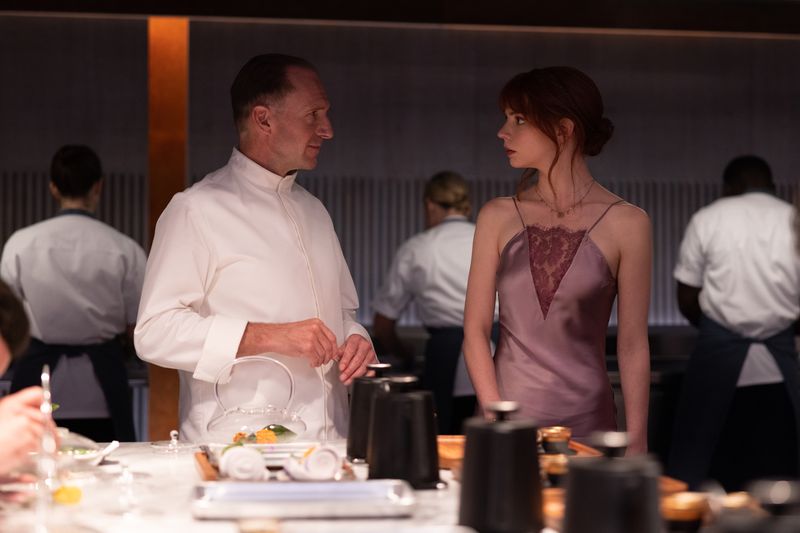 Chef Slowik’s guests in The Menu