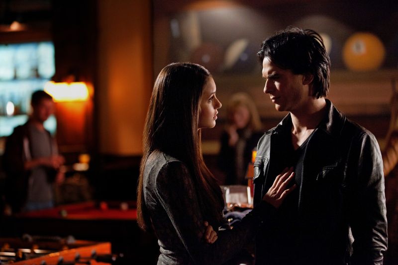 Damon and Elena (The Vampire Diaries)