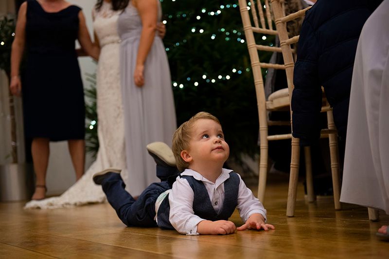 At a Wedding or Ceremony