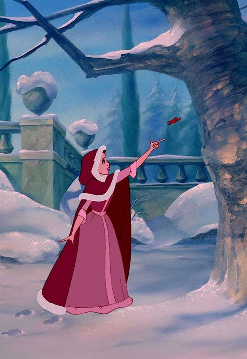 The Vanishing Shawl in Beauty and the Beast
