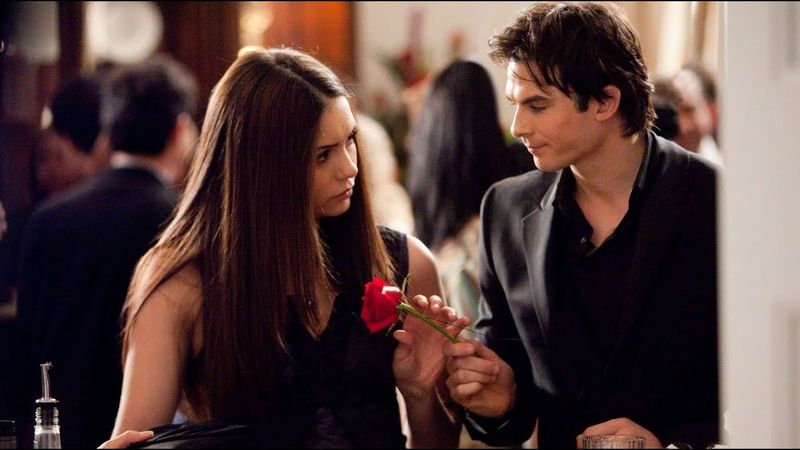 Damon Salvatore & Elena Gilbert (The Vampire Diaries)