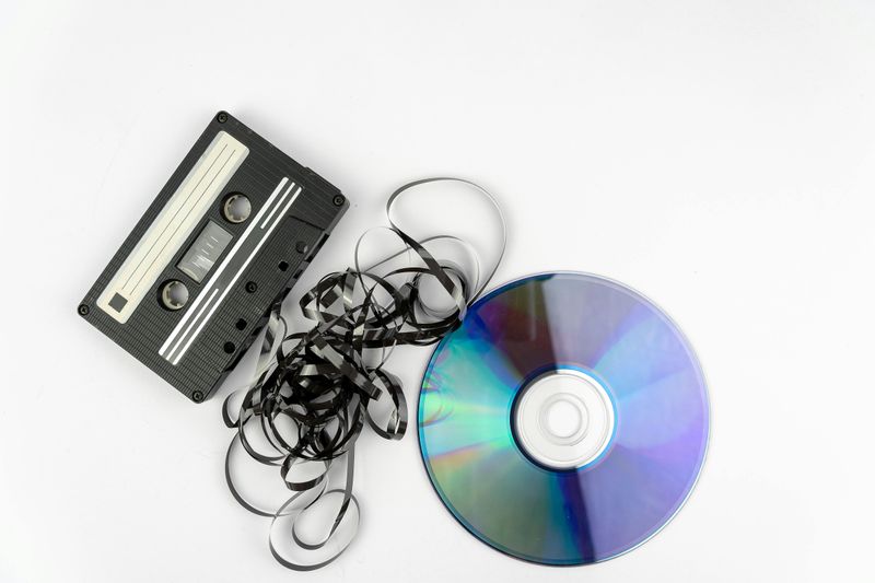 Burning a Custom Mix CD and Writing on It with a Sharpie