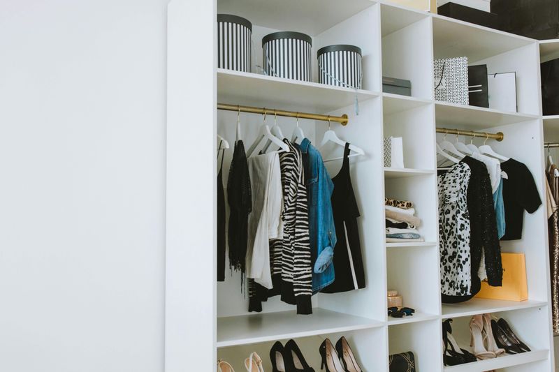 Closets Full of Clothing with Tags