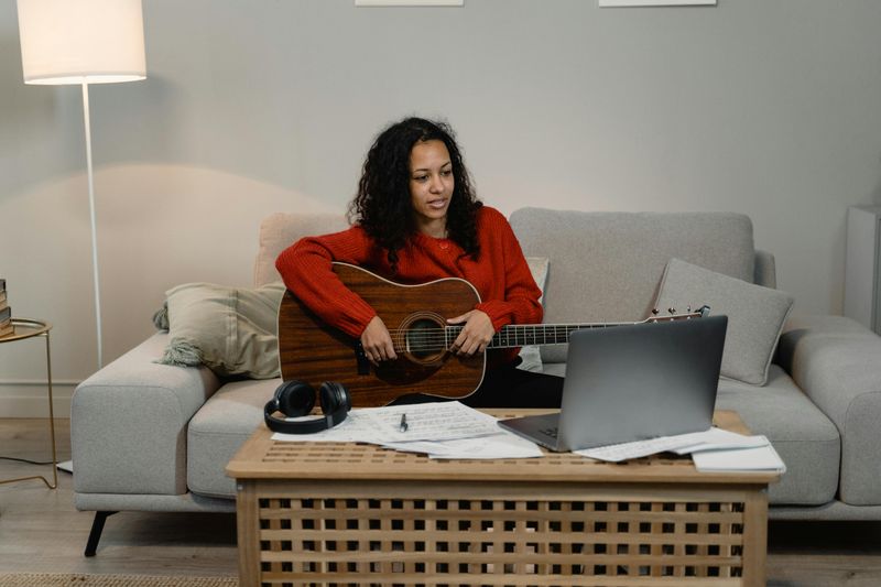 Learning a musical instrument or singing