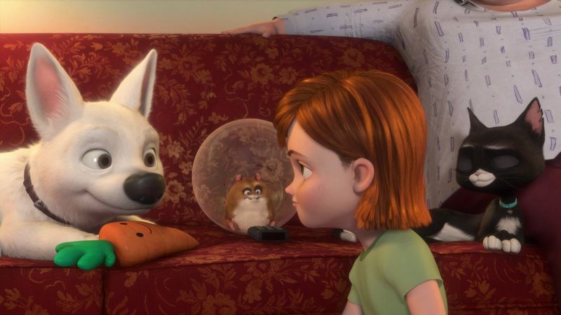 Miley Cyrus as Penny in Bolt