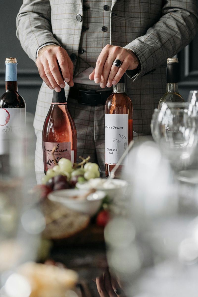 Wine tastings with notes of leather and wet stone