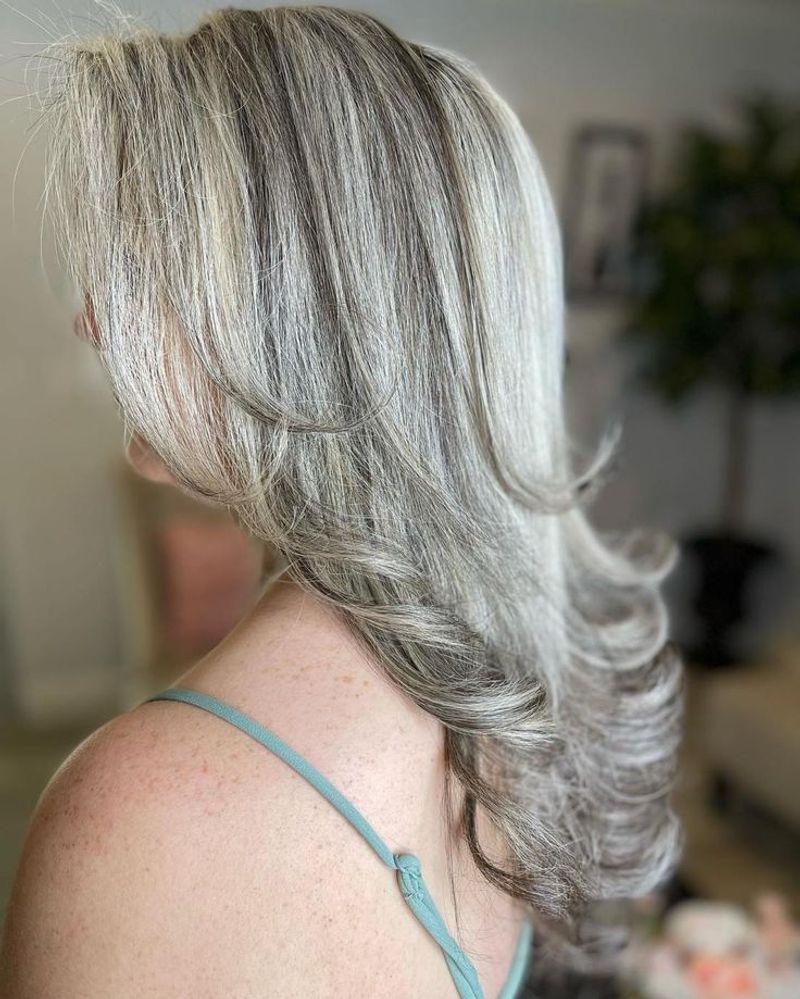 Ultra-Long Layers on Thin Hair