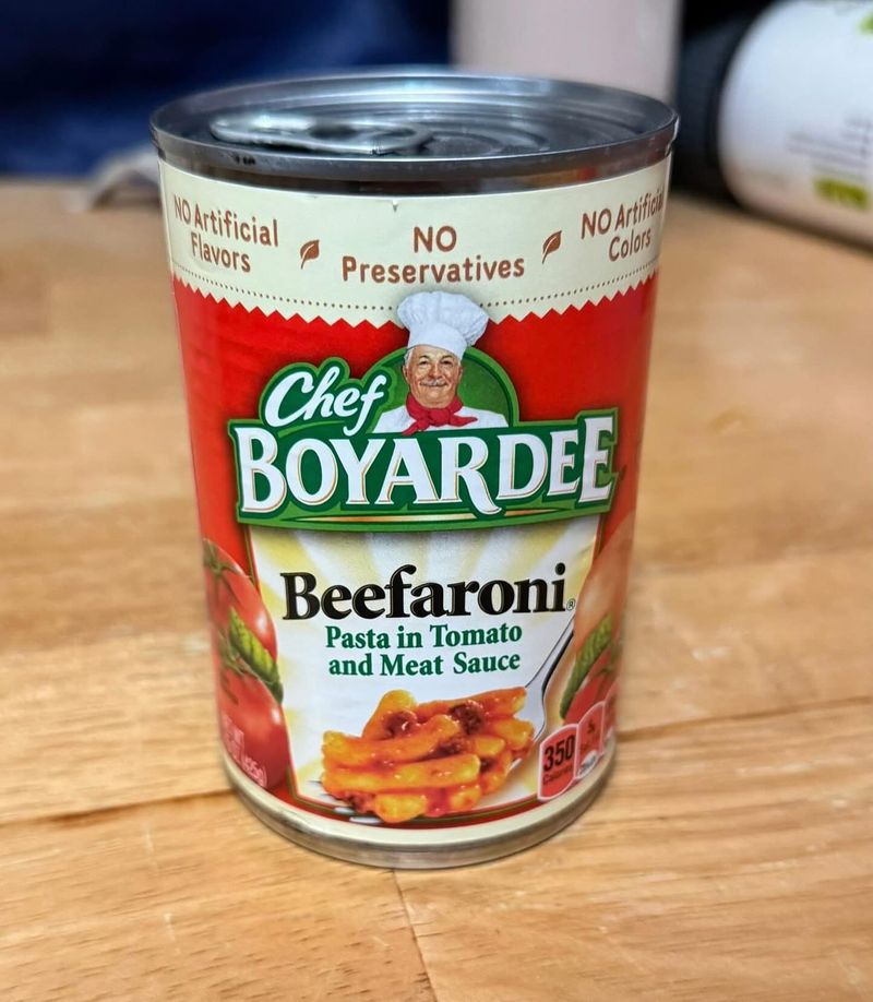 Canned Beefaroni