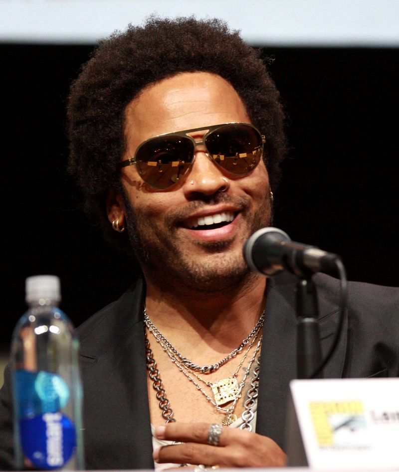 Al Roker and Lenny Kravitz
