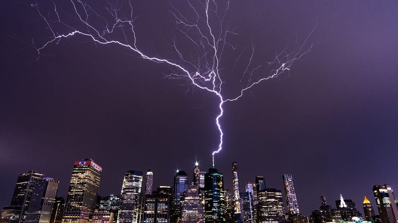 Lightning never strikes the same place twice.