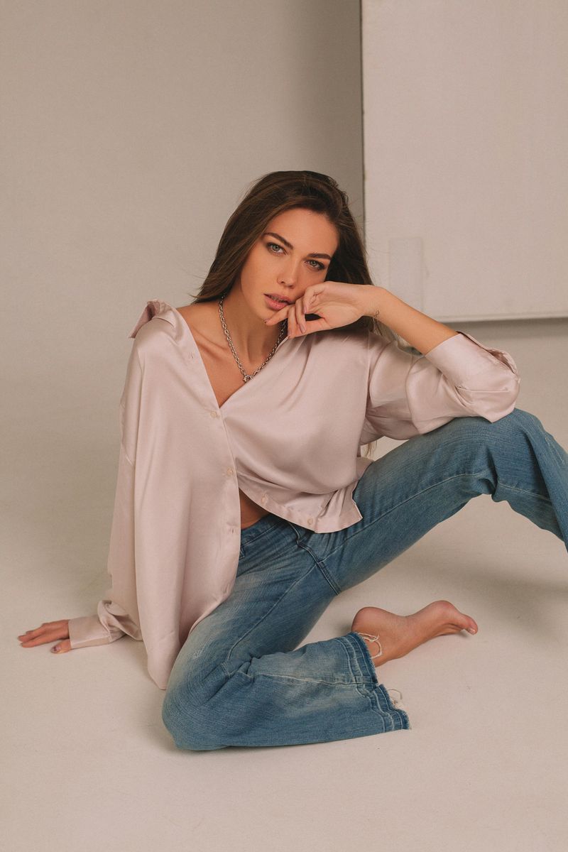 Silk or Satin Blouse