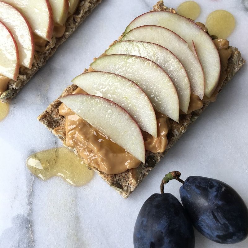 Apple Slices with Nut Butter