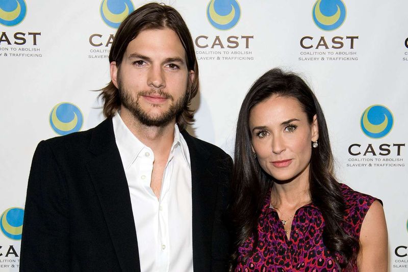 Ashton Kutcher & Demi Moore