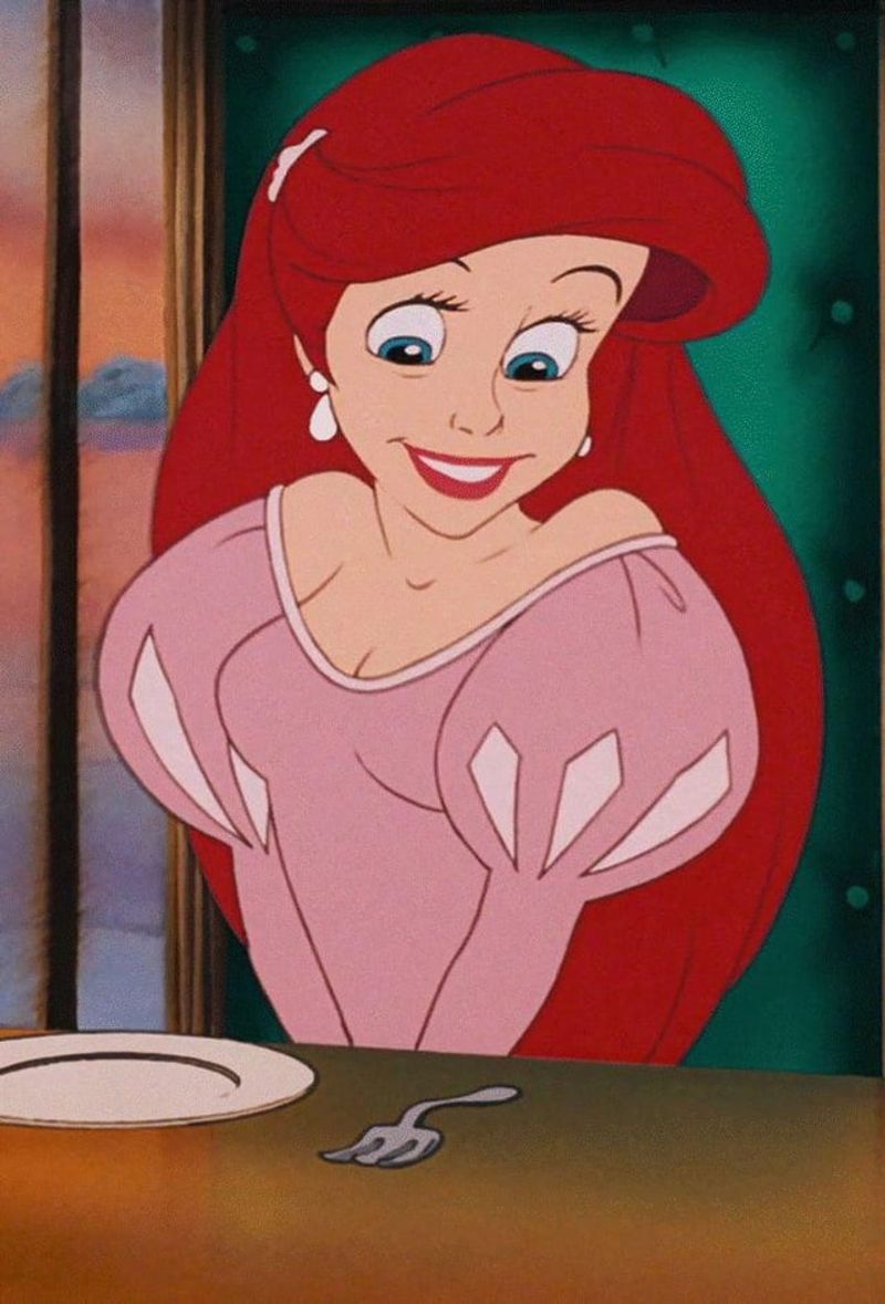 Ariel’s Slip-Up with Forks