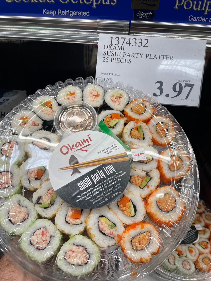 Pre-Made Sushi Platters