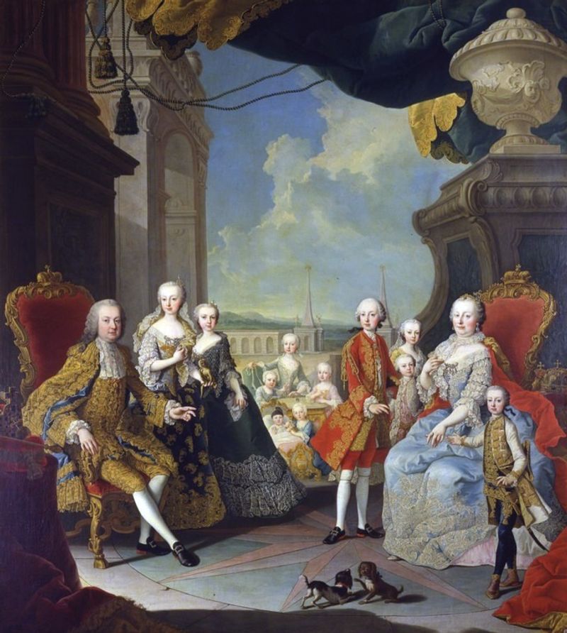 Emperor Franz I and Empress Maria Theresa
