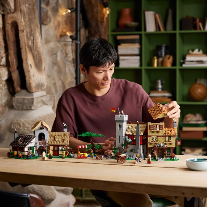 Adult LEGO Building