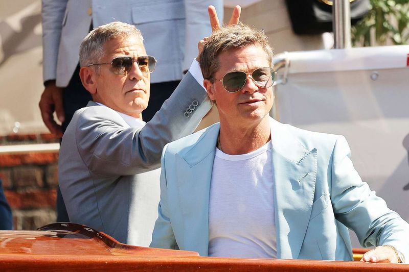George Clooney & Brad Pitt