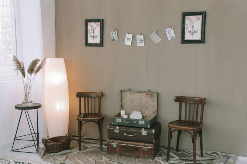 Vintage Suitcases Reimagined as Side Tables