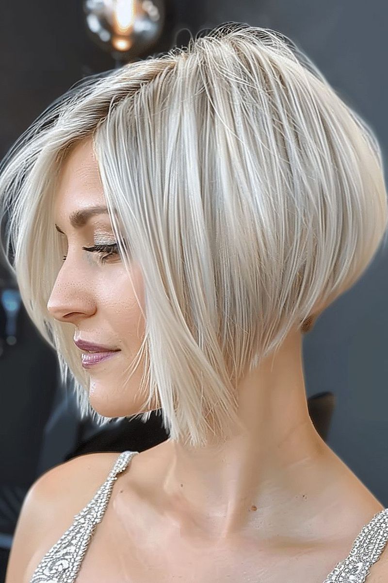 Inverted Stacked Bob