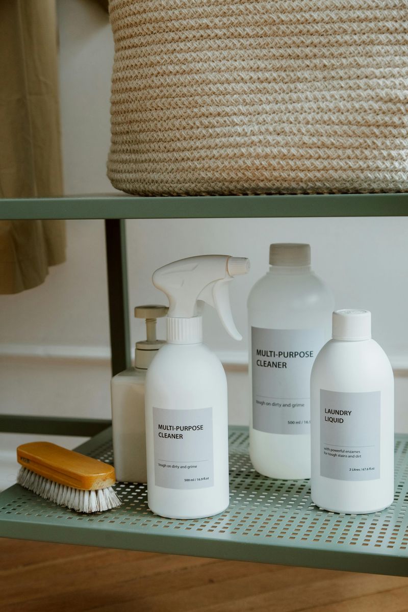 They Keep Cleaning Supplies Easy to Grab