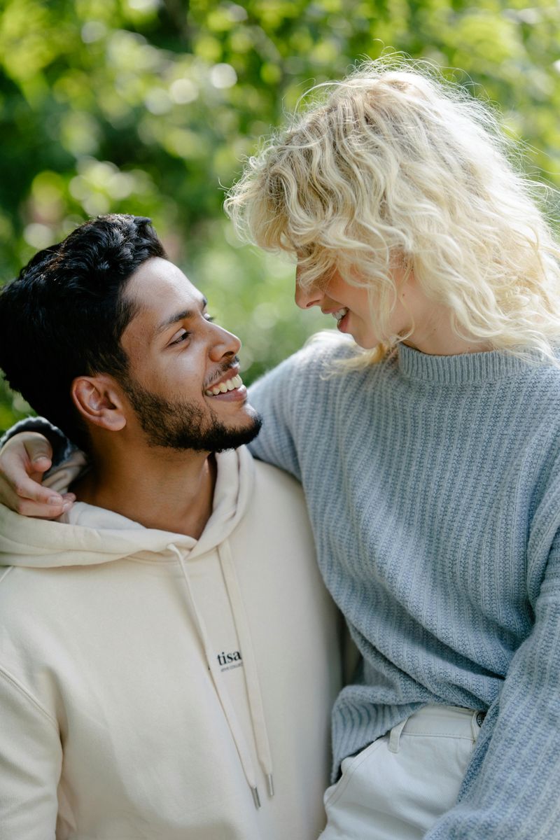 He Maintains Eye Contact