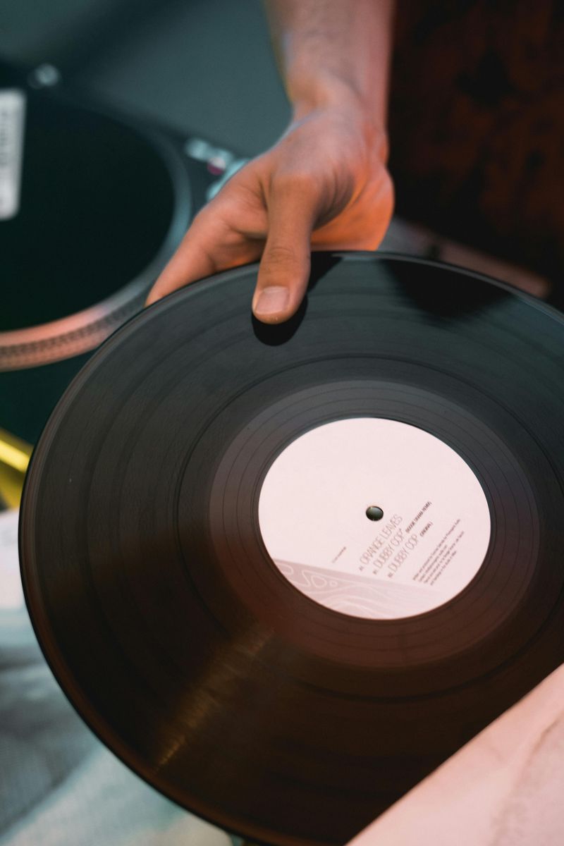 Dusting Dad's Record Collection