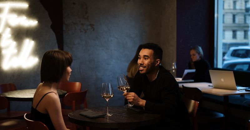 They bring up a polarizing topic early (values, politics, kids, religion) to see if you have a backbone or mirror them.