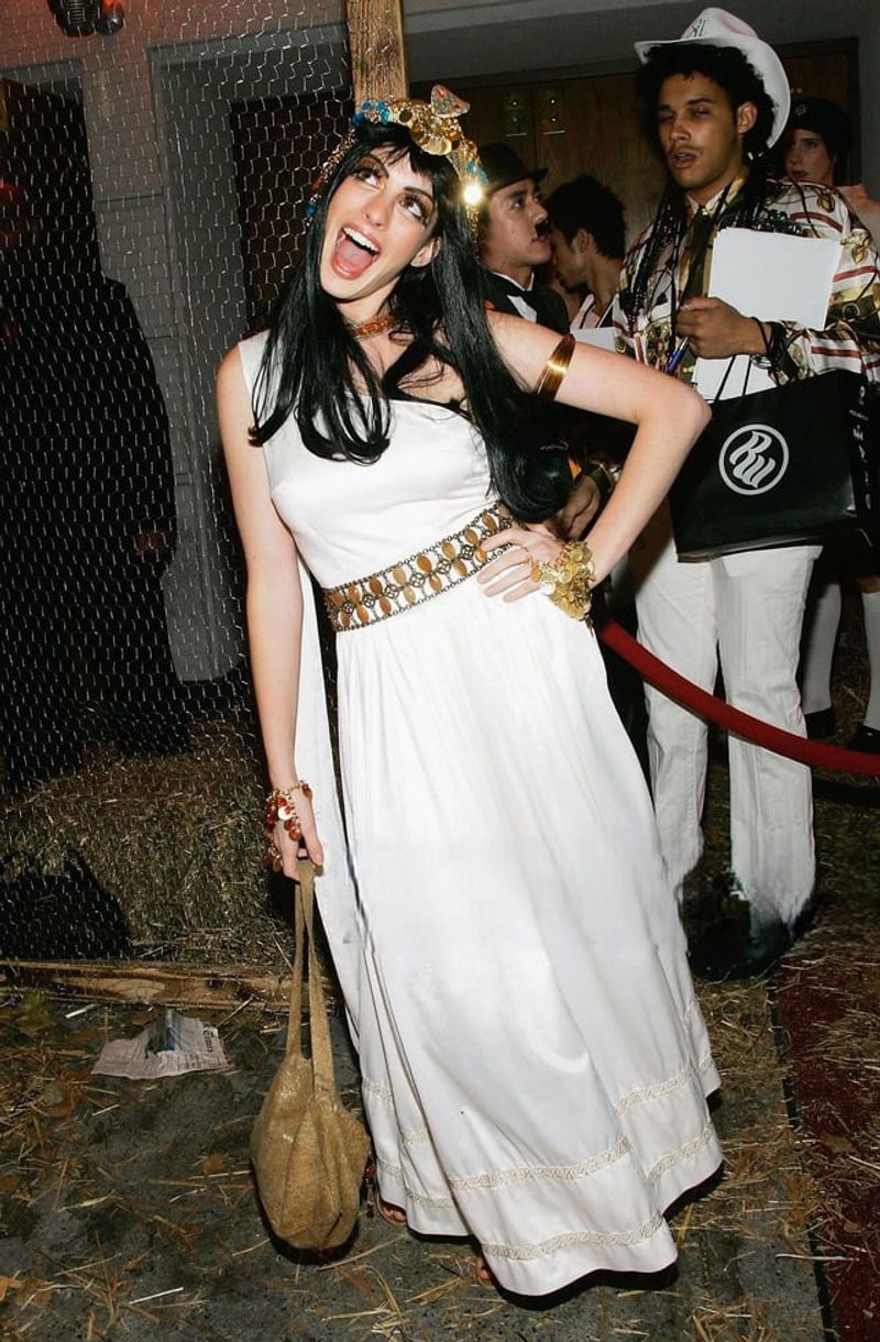 Anne Hathaway as Cleopatra