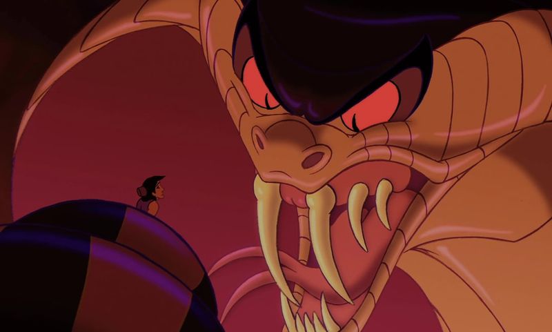 Jafar’s Serpent Transformation – Aladdin (1992)