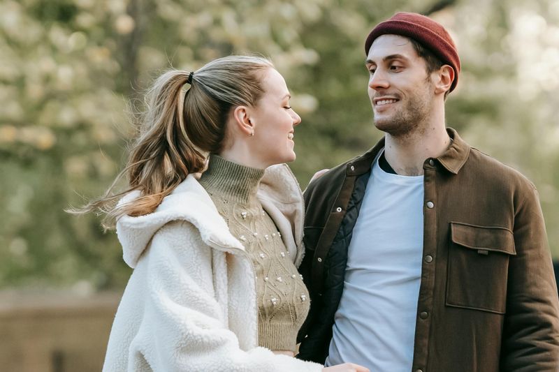 His Body Language Always Points Toward You