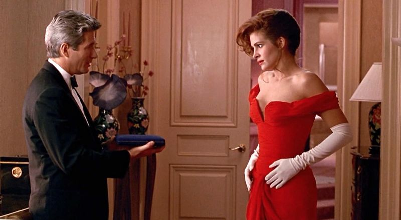 Vivian's Red Opera Gown in 'Pretty Woman' (1990)