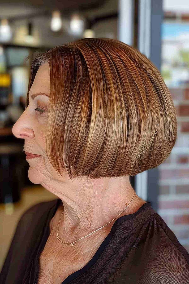 Boxy or Helmet-Like Bobs
